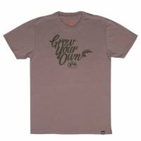 Dna - Mens Grow Your Own Tee Stone Grey/Green L