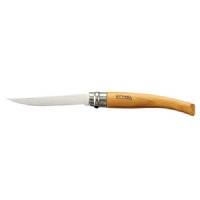 Opinel Knife N°08, SLIM Handle - Beech (8cm)