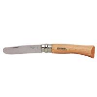 Opinel Coltello Punta Tonda Bimbi N°07 Manico Faggio