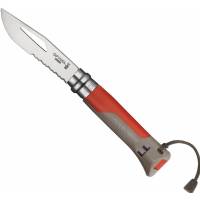 Opinel Coltello N°08 OUTDOOR Rosso