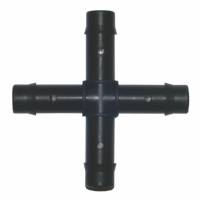 13mm Barb Cross Fitting
