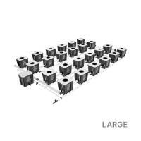 IDROLAB RDWC 4 Rows 75cm 24+1 