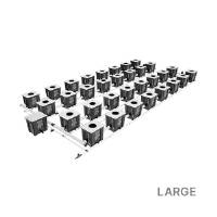 IDROLAB RDWC 4 Rows 75cm 32+1 