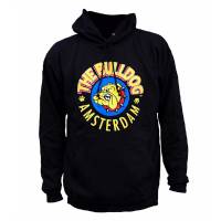 The Bulldog - Black Hoodie L