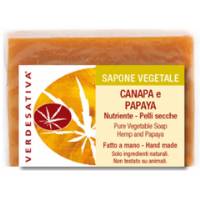 Hemp & Papaya - Emollient Soap - Verdesativa