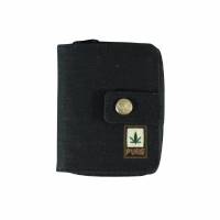 Wallet with zip 10x12x3cm Black - Pure