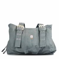 Handbag Vegan Line 34x26x11cm Grey - Pure