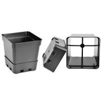 Vase Quadro POT ON POT with Removable Base 11x10x11cm 1L