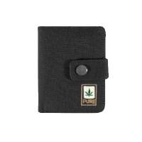 Wallet 9,5x12,5x2,5cm Black - Pure