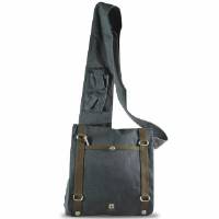 Shoulder Bag with cell Phone pocket 29x32x7cm Grey- Pure