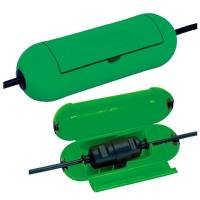 Watertight box for sockets and plugs