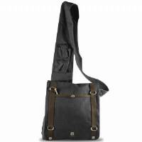 Shoulder Bag with cell Phone pocket 29x32x7cm Black - Pure