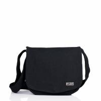 Shoulder Bag - Vegan 26x26x5cm Black - Pure