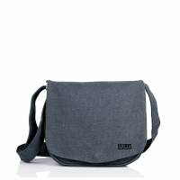 Shoulder Bag - Vegan 26x26x5cm Grey - Pure