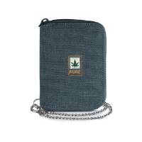 Wallet with chain 13x10x2,5cm Grey - Pure