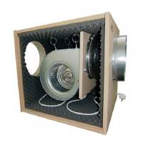 Boxed Fan SOFTBOX MDF 65x65x81cm - 2x250/315mm - 7000 m3/h