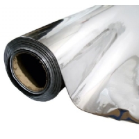 Silver Mylar sheet 100 x 1.2m 0.025mm