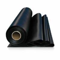 Waterproof PVC Tarpaulin Black (4x25m)