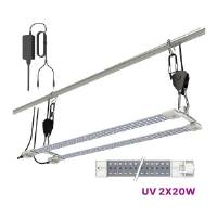 Secret Jardin - Kit BOOSTER ULTRAVIOLET Cosmorrow Power supply and 2xLed Bar