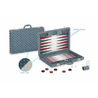  Prestige Backgammon Suitcase - Green - Dal Negro