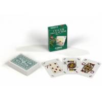  Texas Hold'em Cards - Green