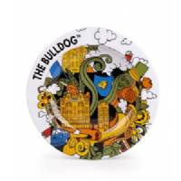 The bulldog - ashtray metal drawing