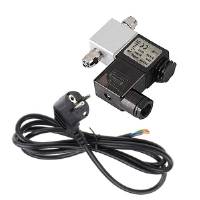 Solenoid valve for CO2 management + Schuko socket