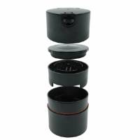 TightVac - Cannavac Lok airtight container 0.57L - Black