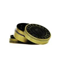 Metal Grinder Amsterdam XXX Golden shield 40mm - Box 12 pcs