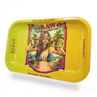 Brazil Metal Bikini Girl Tray Medium by RAW