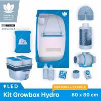 Kit Growbox Hydro - 80x80cm LED