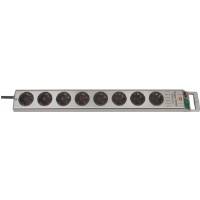 Super-Solid Line multiple sockets 8 silver 2.5m sockets