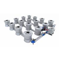 Alien RDWC V-System Series 50LTR - 16 Pots