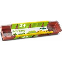 Jiffy-7 GH-24 - Mini greenhouse with 24 x Jiffy-7 - 54x12x15cm