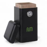 Fum-Box – Vertical box for dry herbs - Black