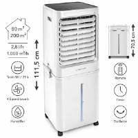 Trotec - Aircooler, cooler, humidifier, PAE 81 fan