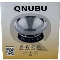 Qnubu - Equal Bowl - Digital scale with bowl (1 g to 5000 g - 0 ml to 5000 ml)