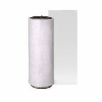 Plastic carbon filter + flange 10cm (300m3/h)