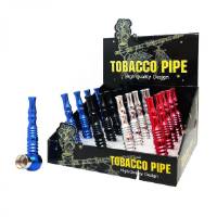 Aluminium Vortex Tobacco Herbs Pipes