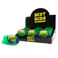 Best Buds Plastic Grinders AK47 3 Parts - 50mm