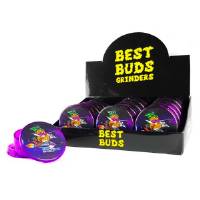 Best Buds Plastic Grinders Pineapple Express 3 Parts - 50mm