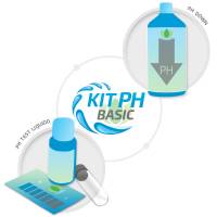 Basic pH Test Kit + 1L pH- Grow   